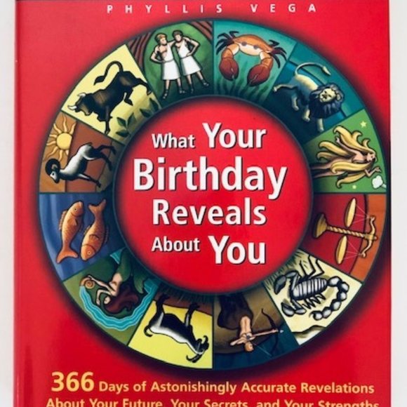 What Your Birthday Reveals about You by Phyllis Vega (2009, Hardcover) Astrology - Picture 1 of 4